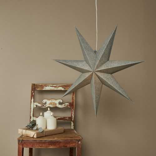 Zöld karácsonyi fénydekoráció ø 60 cm Cotton - Star Trading