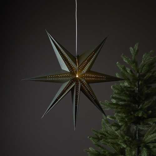Zöld karácsonyi fénydekoráció ø 60 cm Point - Star Trading