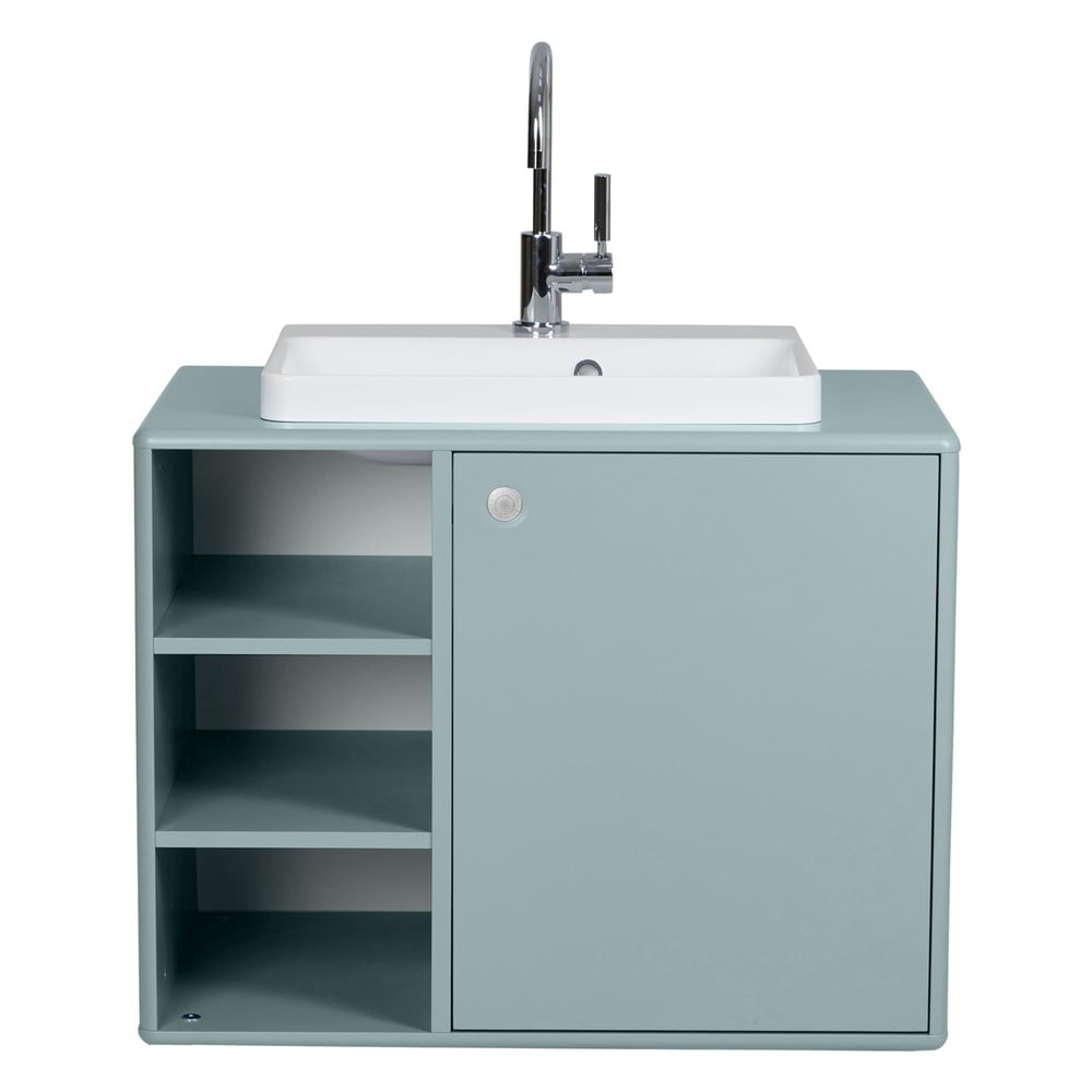 Zöld szekrény a mosdókagyló alatt 80x62 cm Color Bath - Tom Tailor for Tenzo