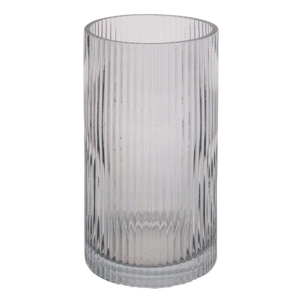 Allure szürke üveg váza