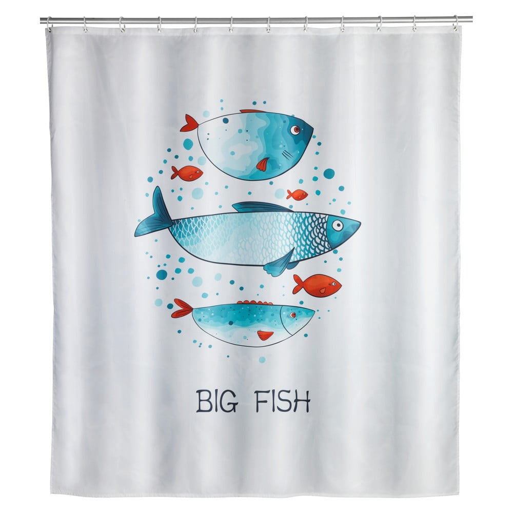 Big Fish mosható zuhanyfüggöny