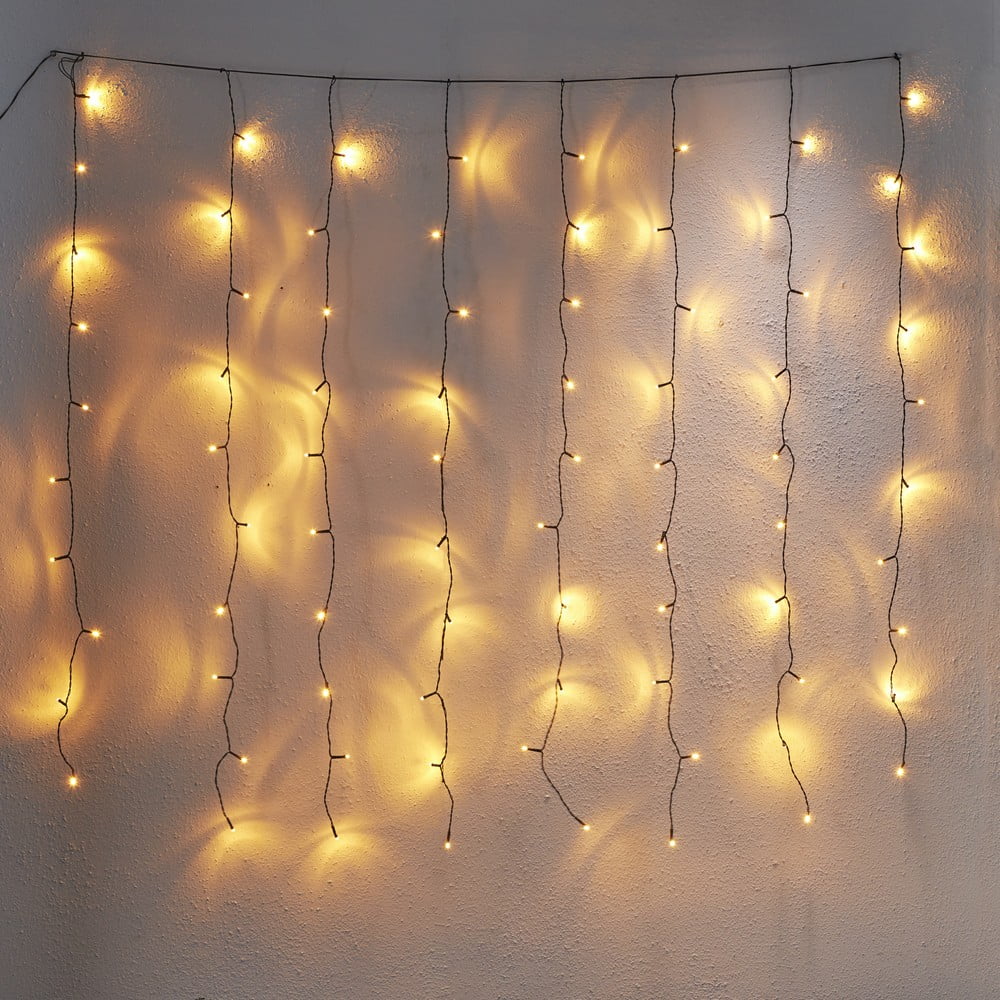 Curtain kültéri LED fényfüzér