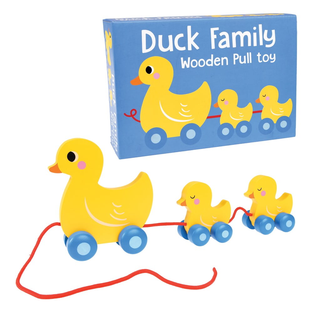  Duck Family húzható kacsás játék gyerekeknek - Rex London