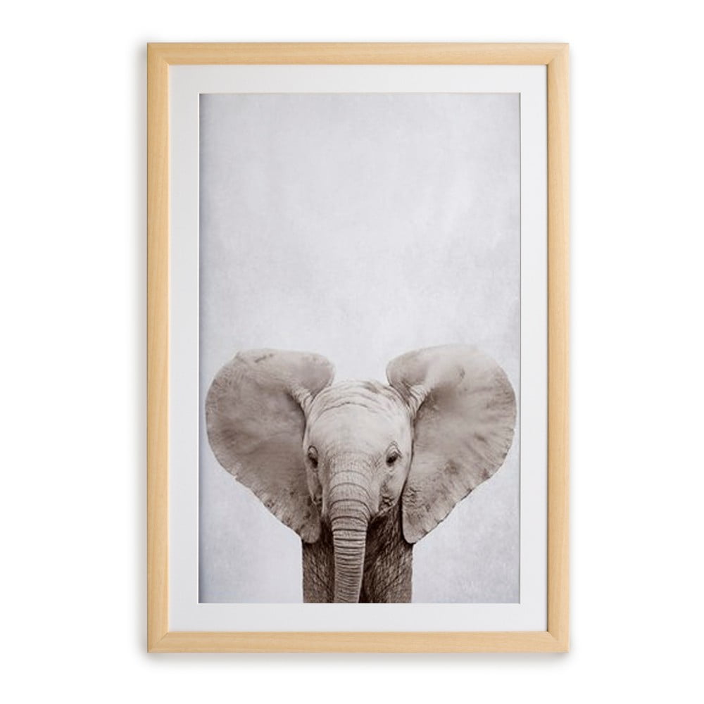 Elephant keretezett falikép