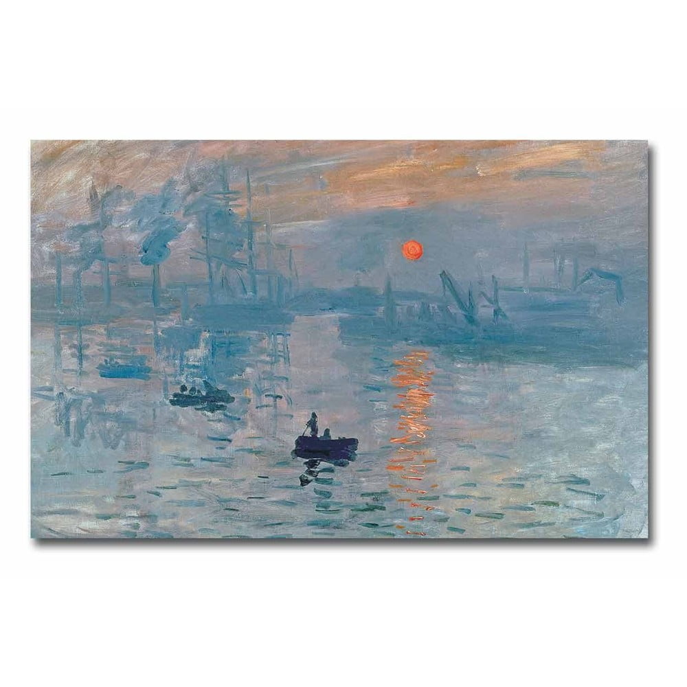 Fali vászon kép Claude Monet Sunrise másolat