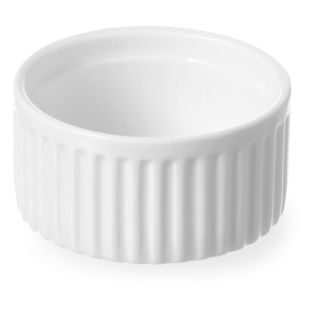 Fehér porcelán sütőtálka
