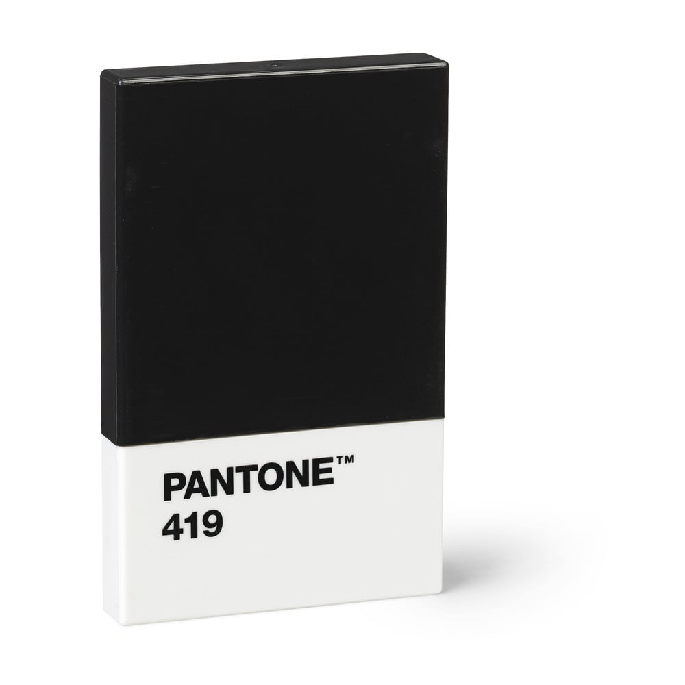 Fekete névjegykártyatartó - Pantone