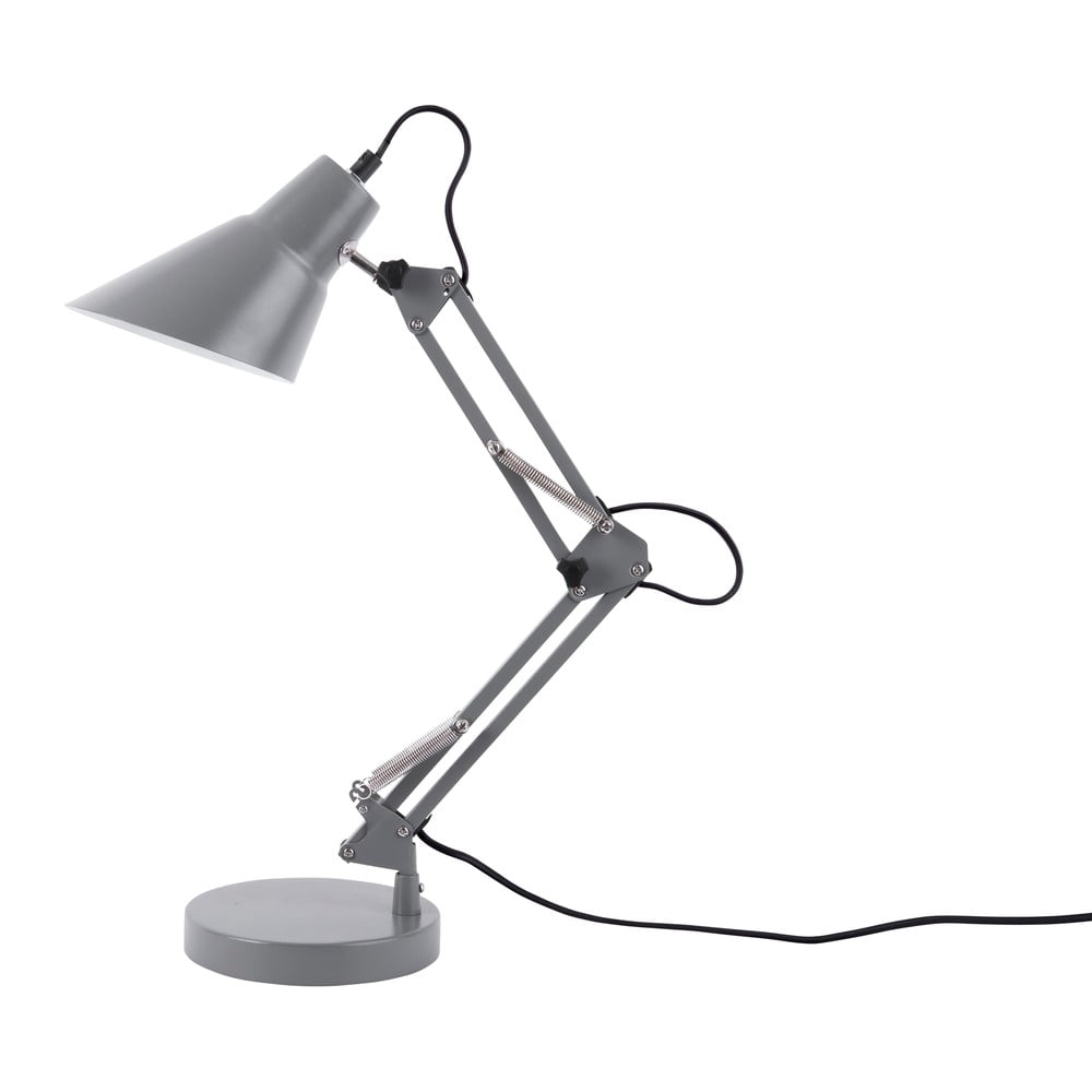 Fit szürke fém asztali lámpa - Leitmotiv