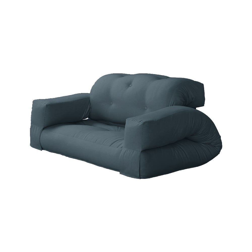 Hippo Petrol Blue kék kinyitható kanapé - Karup Design