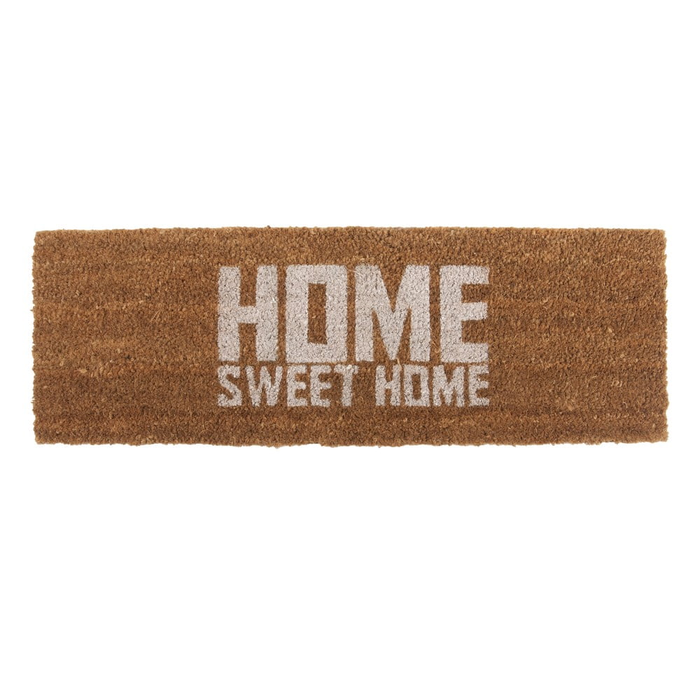 Home Sweet Coir lábtörlő fehér felirattal