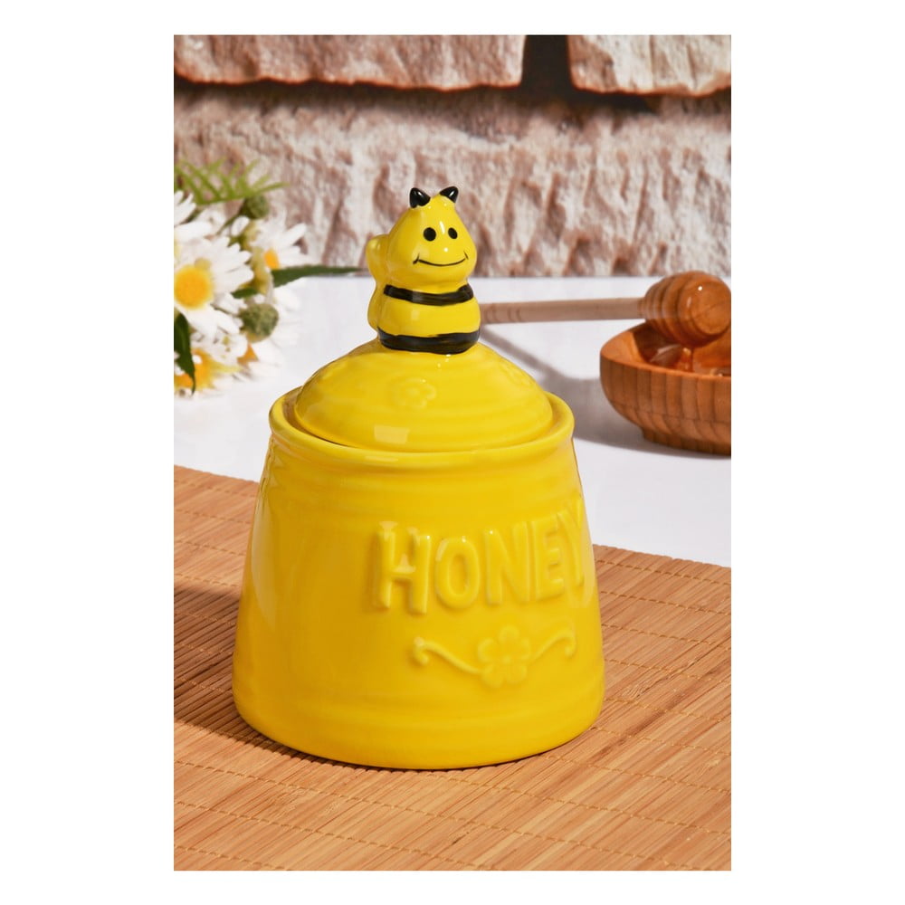 Honey kaptár formájú méztartó