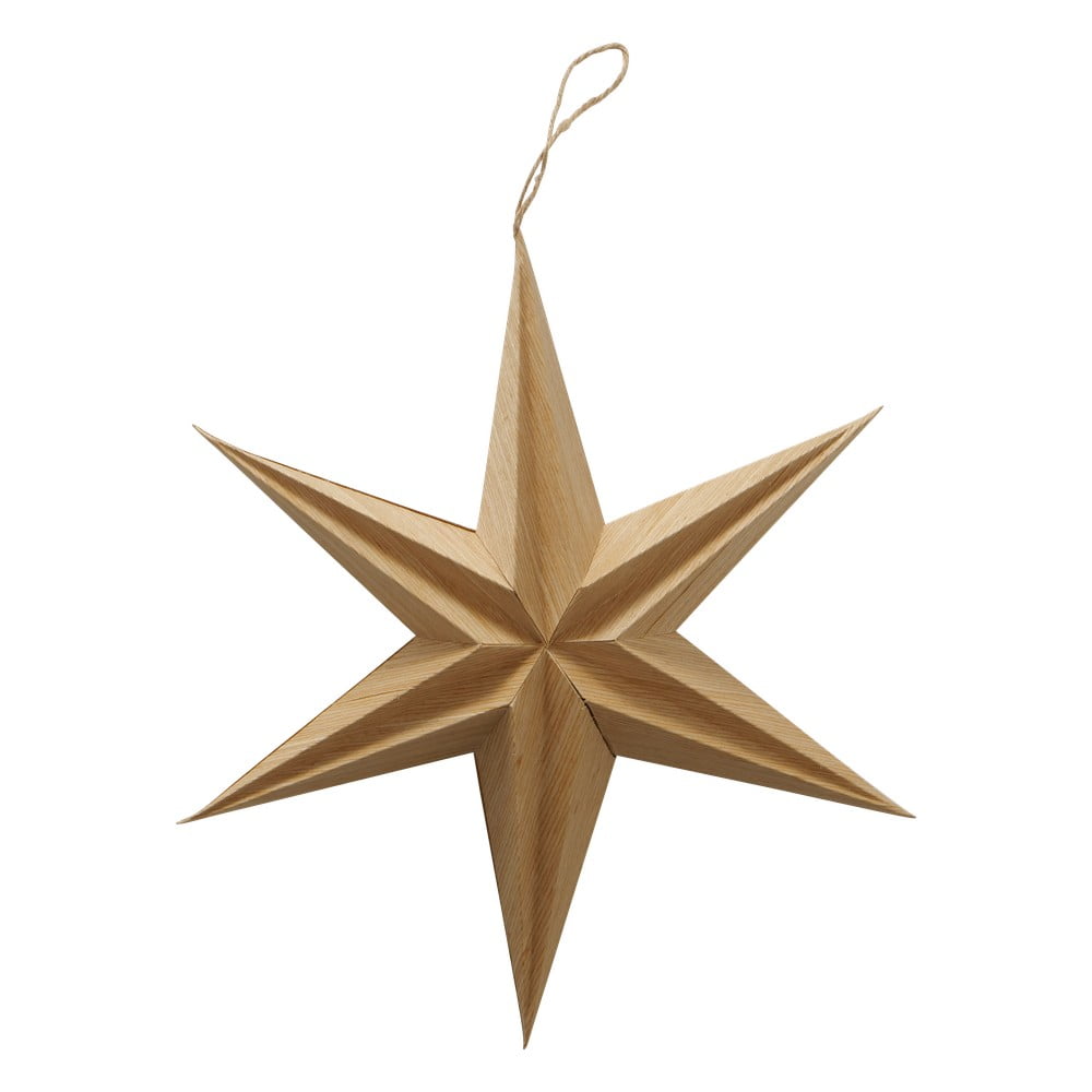 Kassia csillag alakú karácsonyi papír függődísz