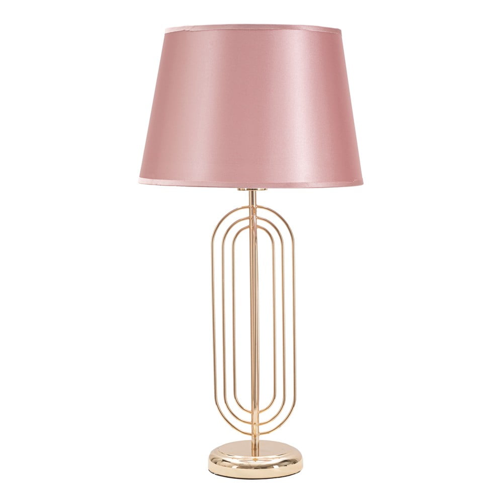 Krista rózsaszín asztali lámpa