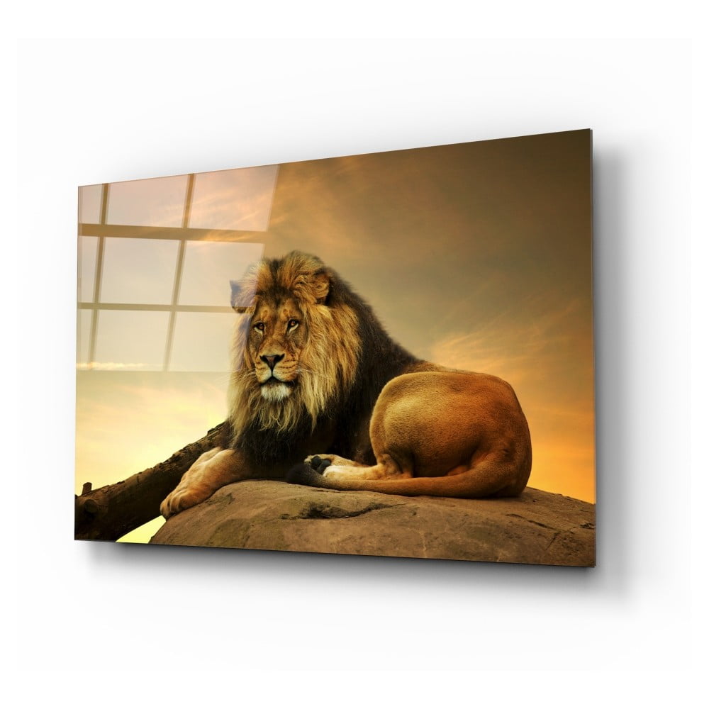 Lion üvegkép