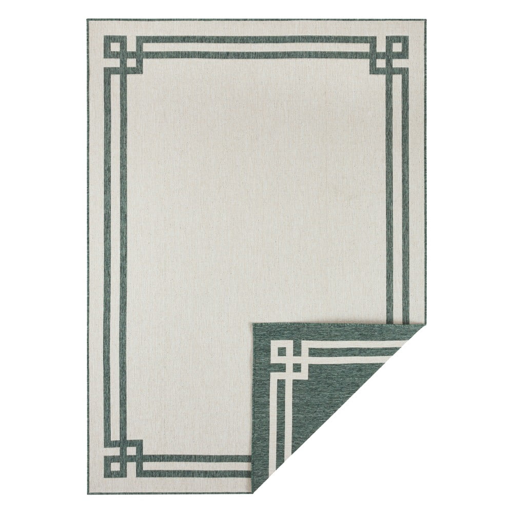 Manito zöld-krémszínű kültéri szőnyeg