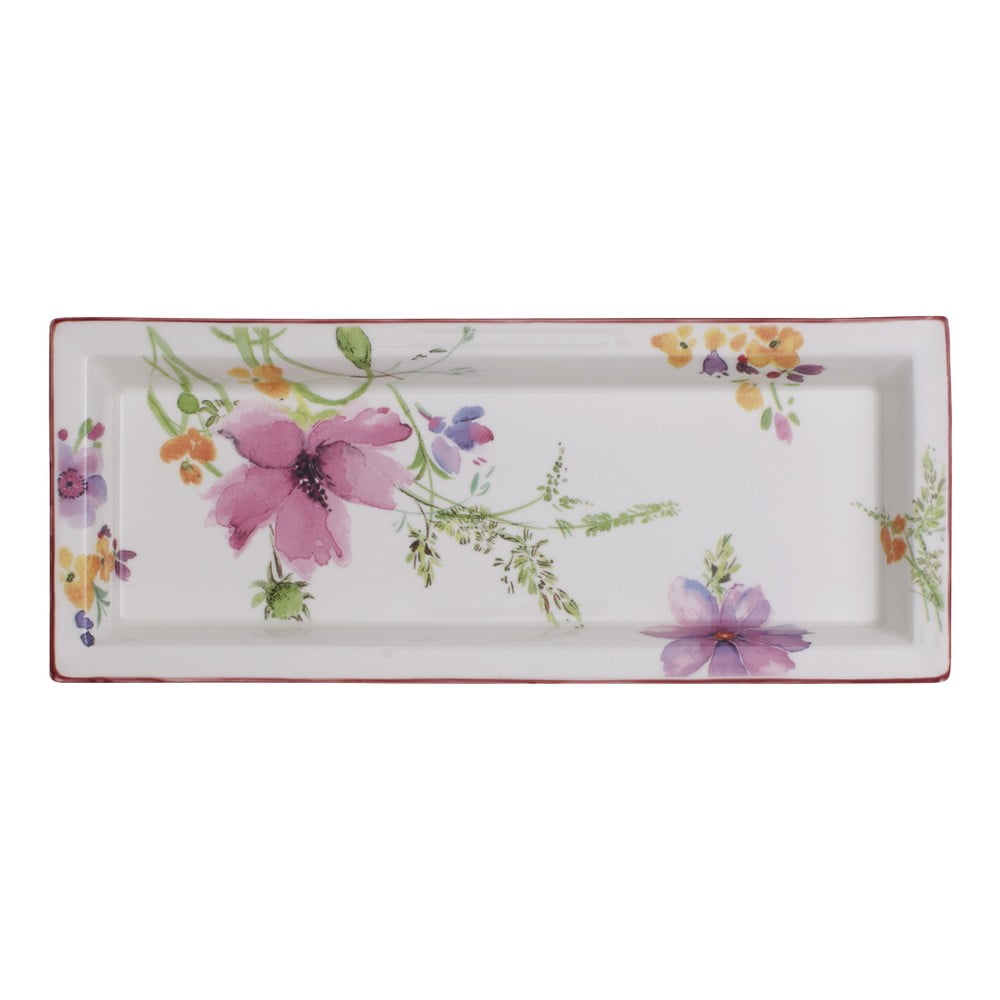Mariefleur Gifts virágmintás porcelán szervírozó tálca- Villeroy & Boch