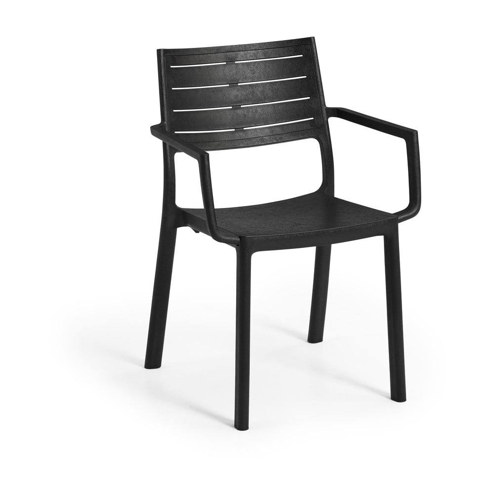 Metaline fekete kerti fotel - Keter