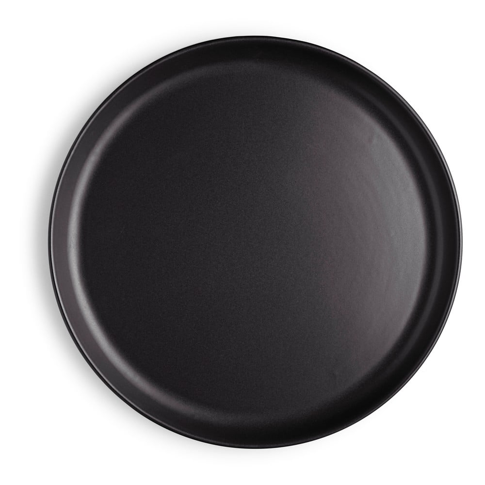 Nordic fekete agyagkerámia tányér
