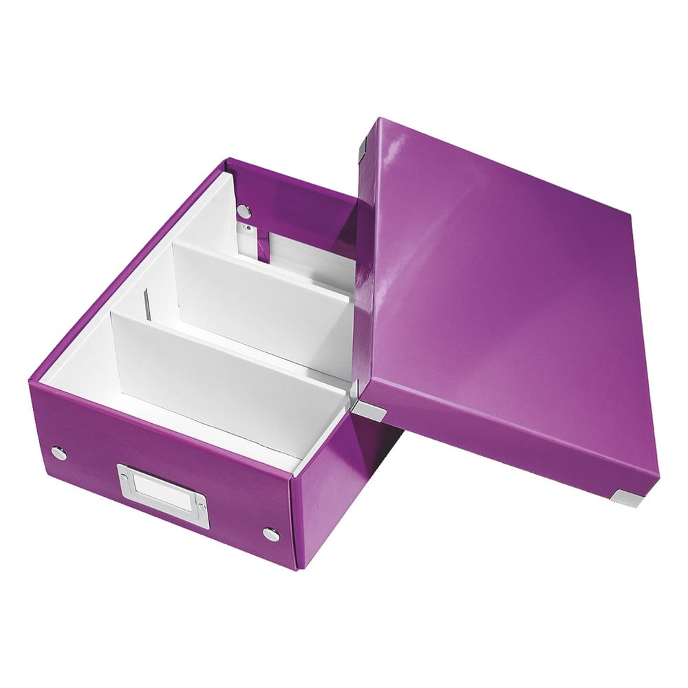 Office lila rendszerező doboz