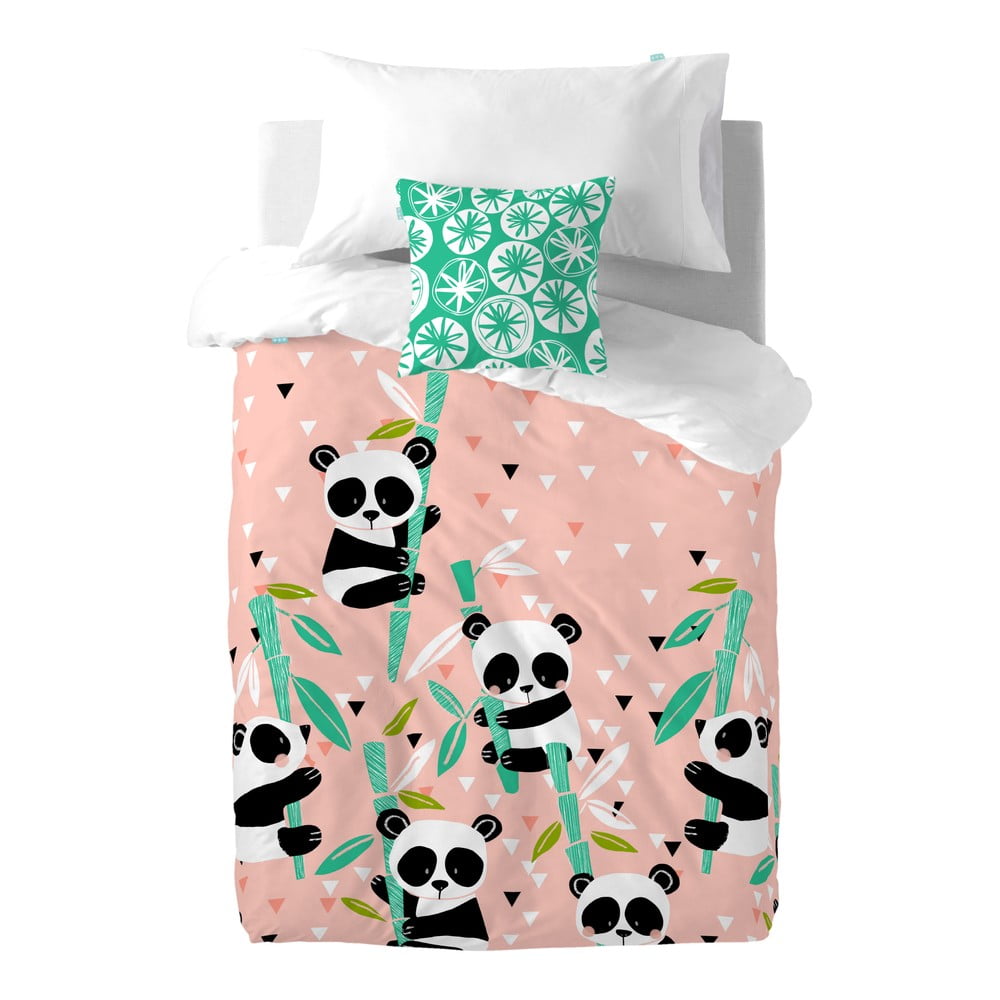 Panda Garden gyerek pamut ágyneműhuzat