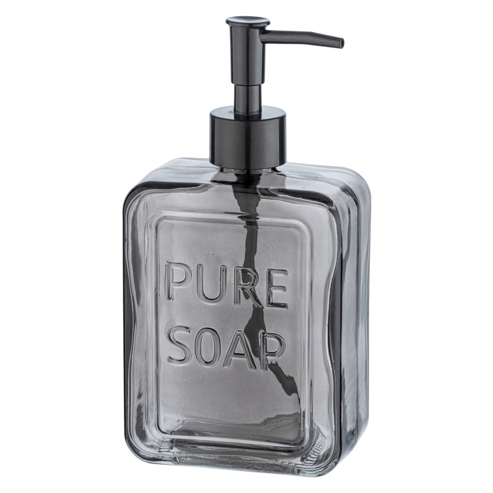 Pure Soap szürke üveg szappanadagoló - Wenko