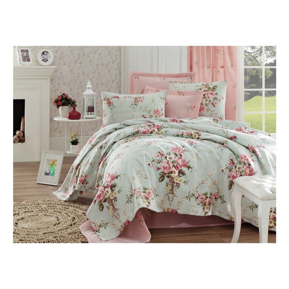 Romantic Breeze vékony pamut ágytakaró