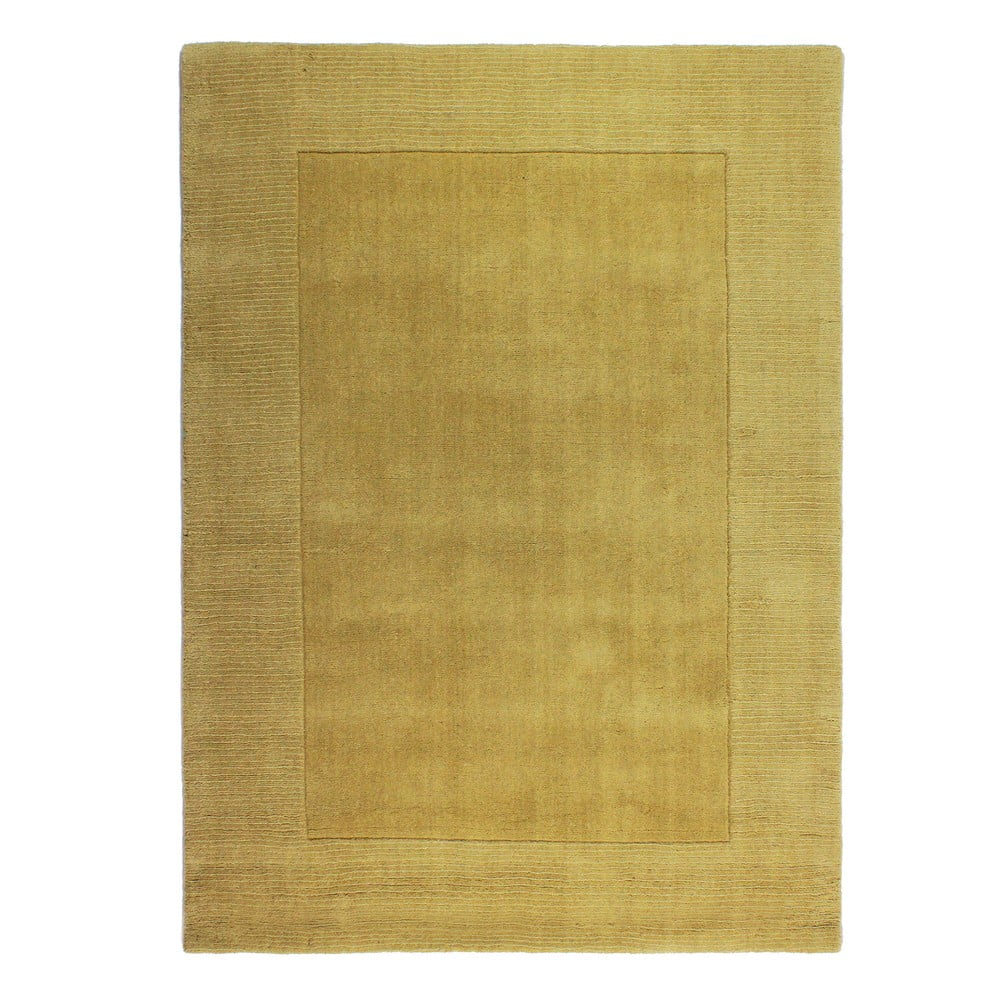 Sárga gyapjú szőnyeg 170x120 cm Tuscany Siena - Flair Rugs
