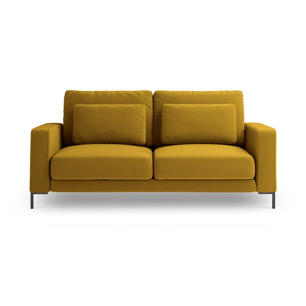 Seine mustársárga kanapé