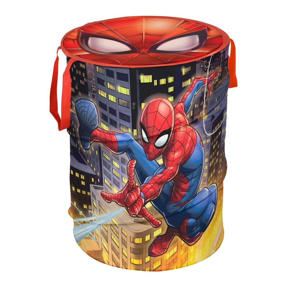 Spiderman textil tárolókosár fedéllel