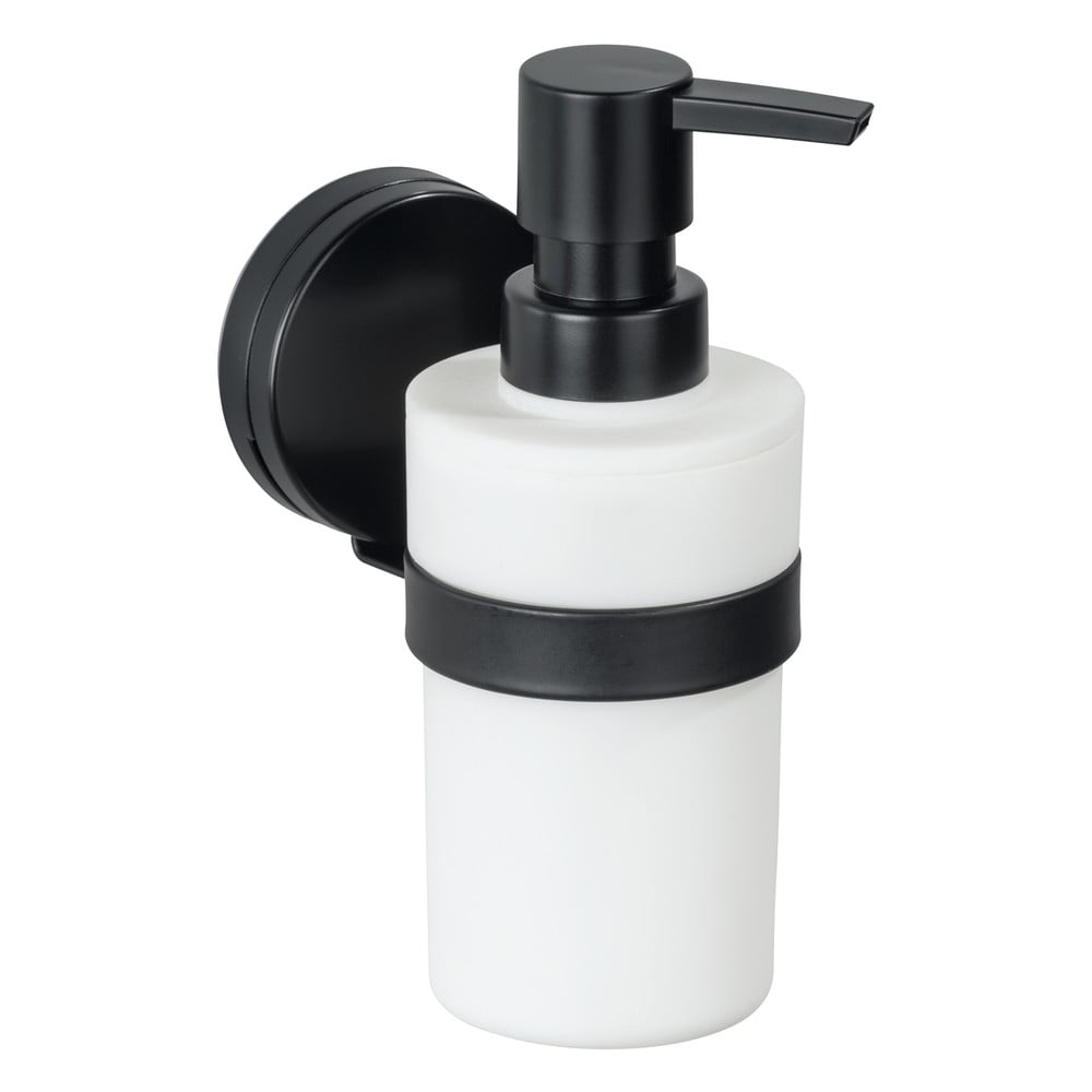 Static-Loc® Plus fekete-fehér fali szappanadagoló - Wenko
