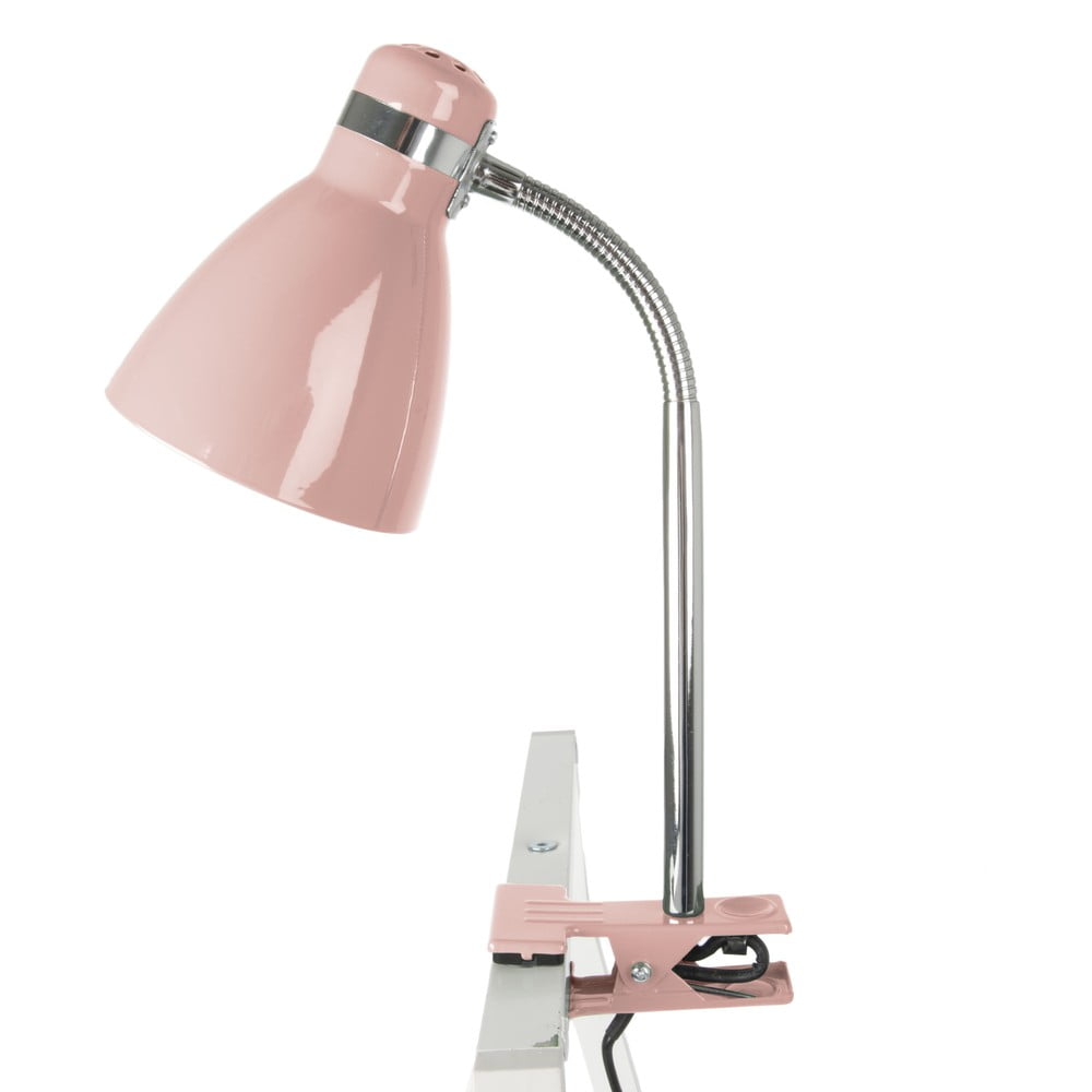 Study rózsaszín csiptetős asztali lámpa - Leitmotiv