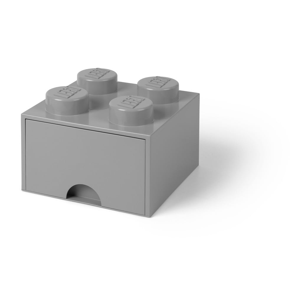 Szürke négyszögletes tárolódoboz - LEGO®