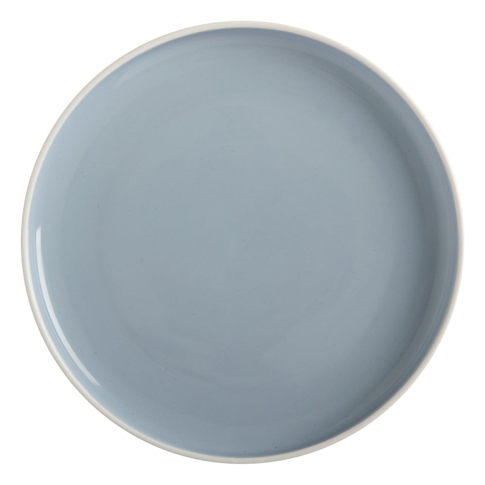 Tint kék porcelán tányér