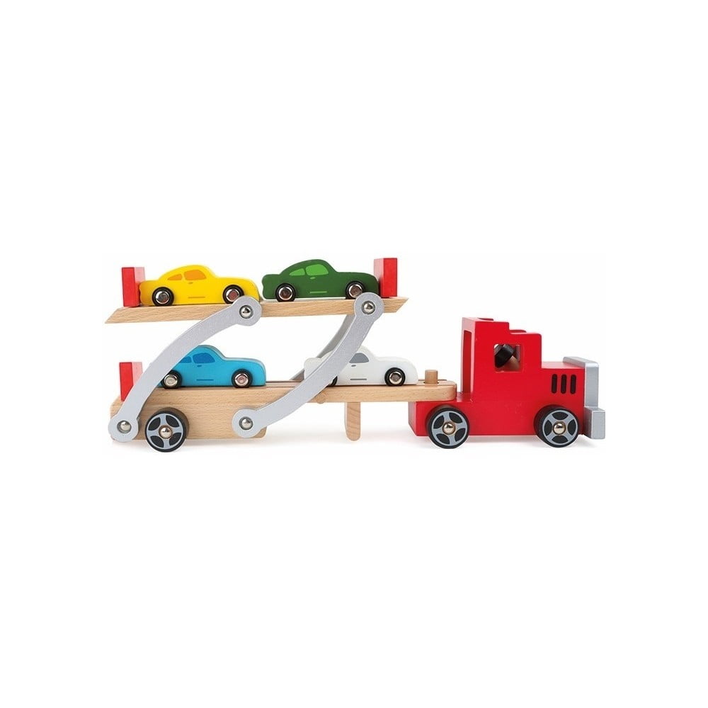 Transporter játék kamion fából - Legler