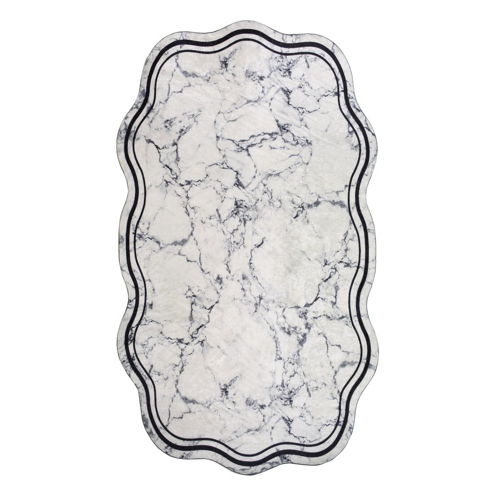 Fehér/szürke szőnyeg 100x60 cm - Vitaus