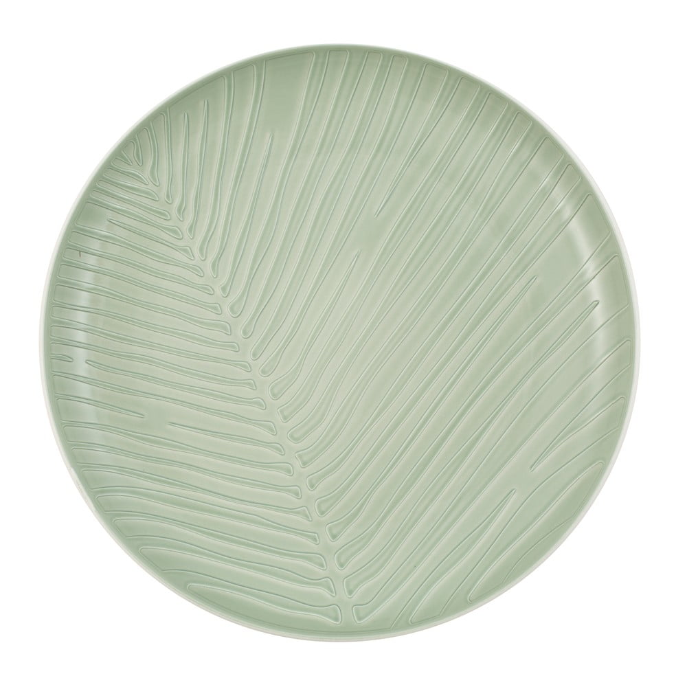 It's my match zöld-fehér porcelán desszertes tányér