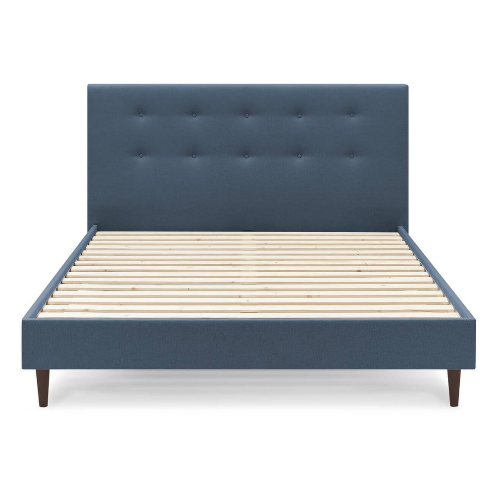 Rory Dark kék kétszemélyes ágy