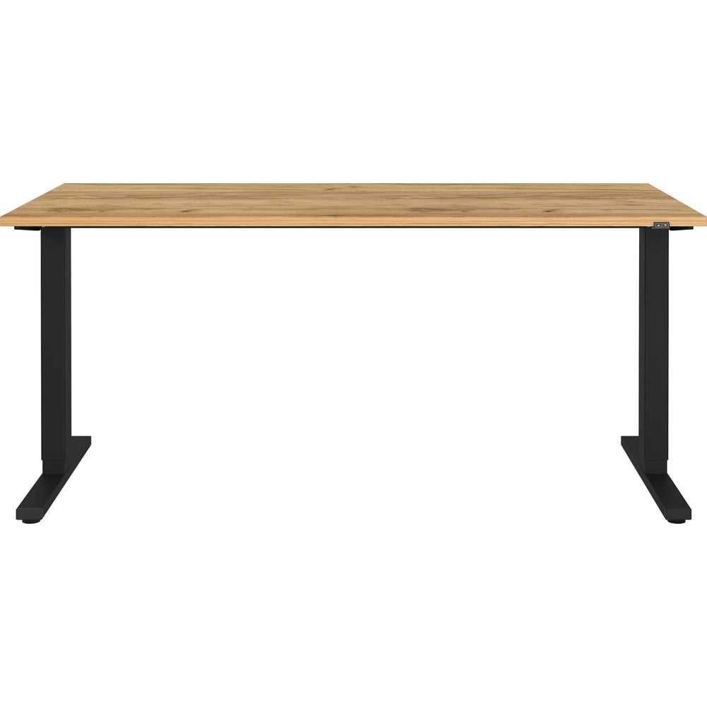 Íróasztal tölgyfa dekorral 160x80 cm Agenda - Germania