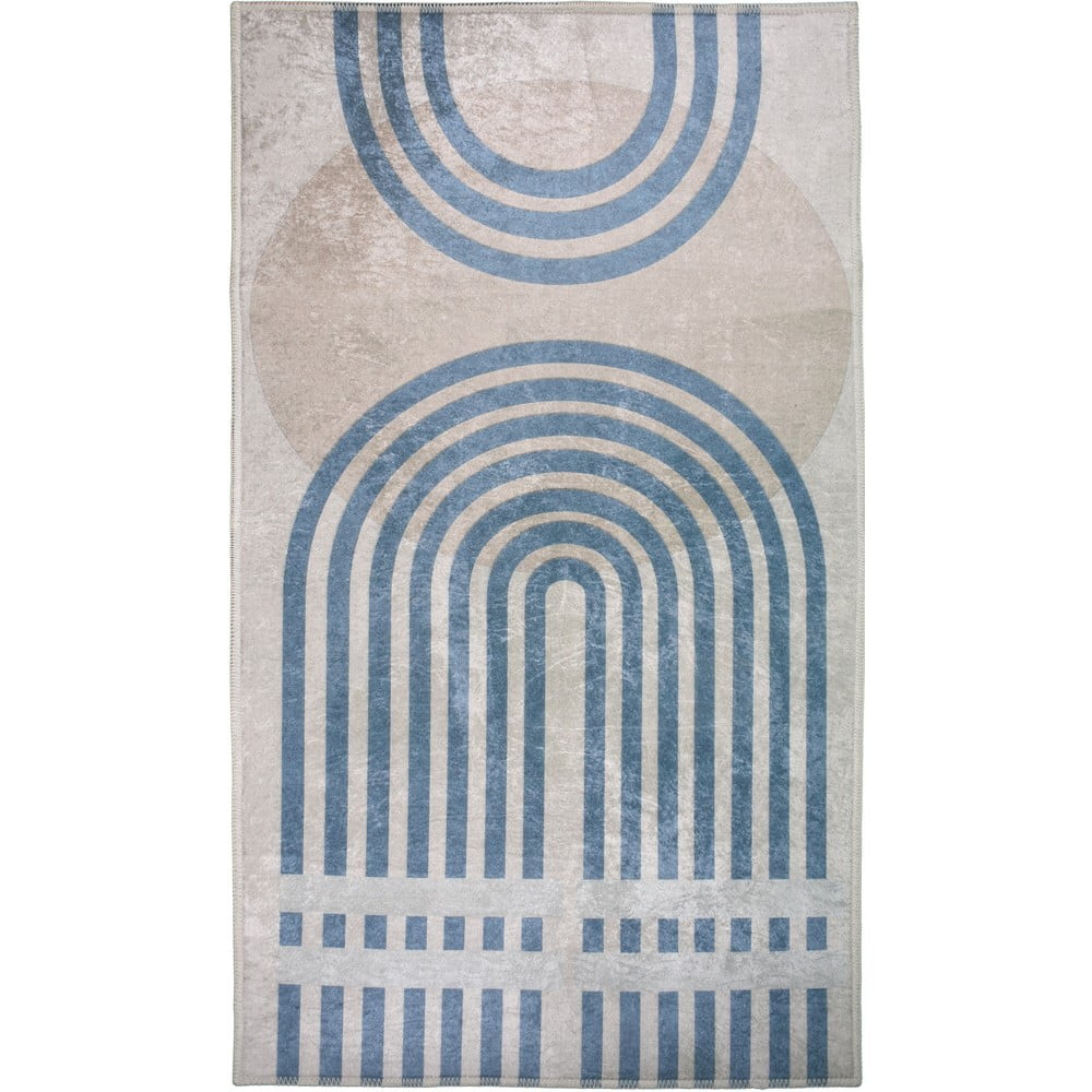 Kék/szürke szőnyeg 80x50 cm - Vitaus
