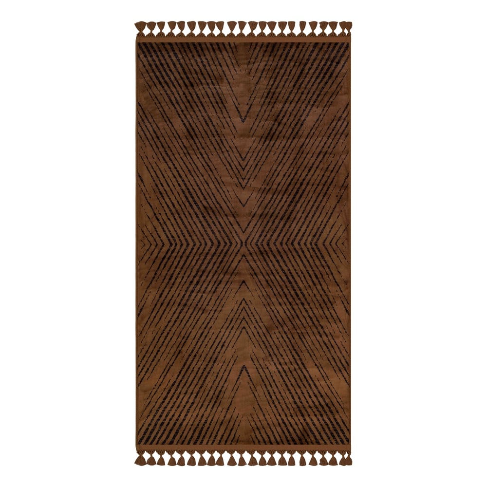 Barna mosható szőnyeg 150x80 cm - Vitaus