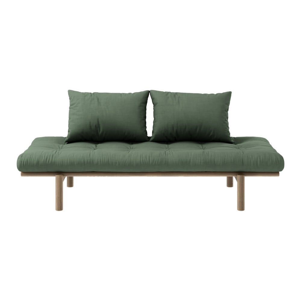 Zöld kinyitható kanapé 200 cm Pace - Karup Design