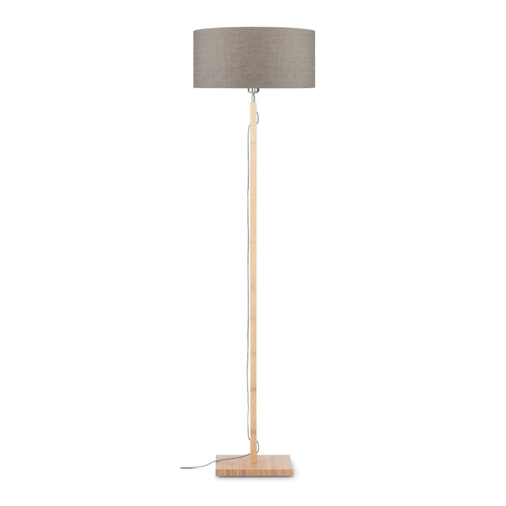 Fuji állólámpa bézs búrával és bambusz lámpatesttel - Good&Mojo