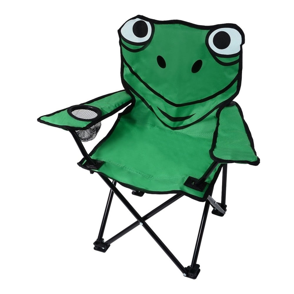 Frog zöld összecsukható kempingszék - Cattara