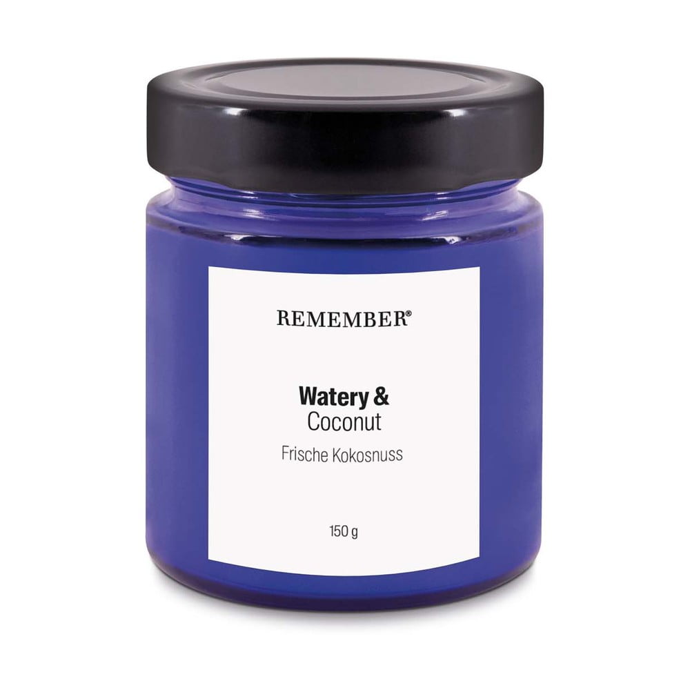 Illatos szójaviasz gyertya égési idő 35 óra Watery & Coconut - Remember