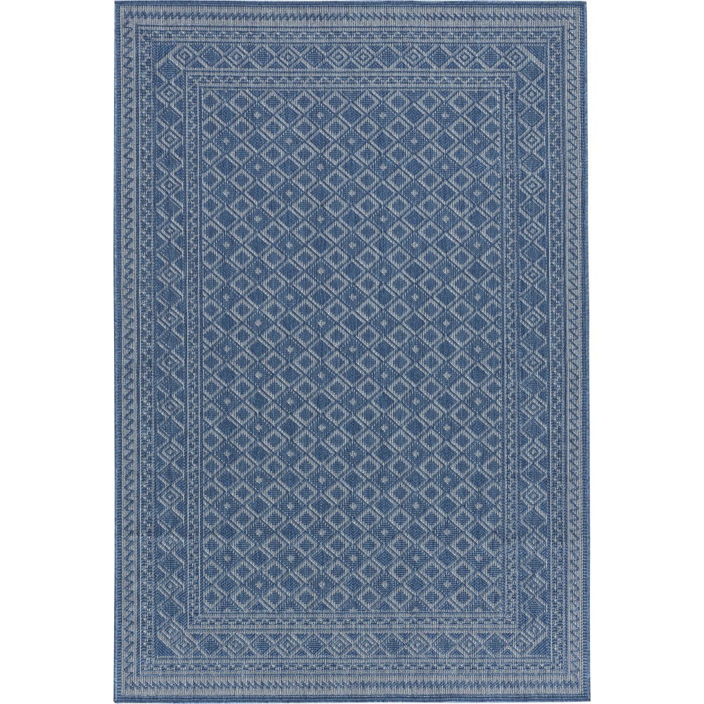 Kék kültéri szőnyeg 290x200 cm Terrazzo - Floorita