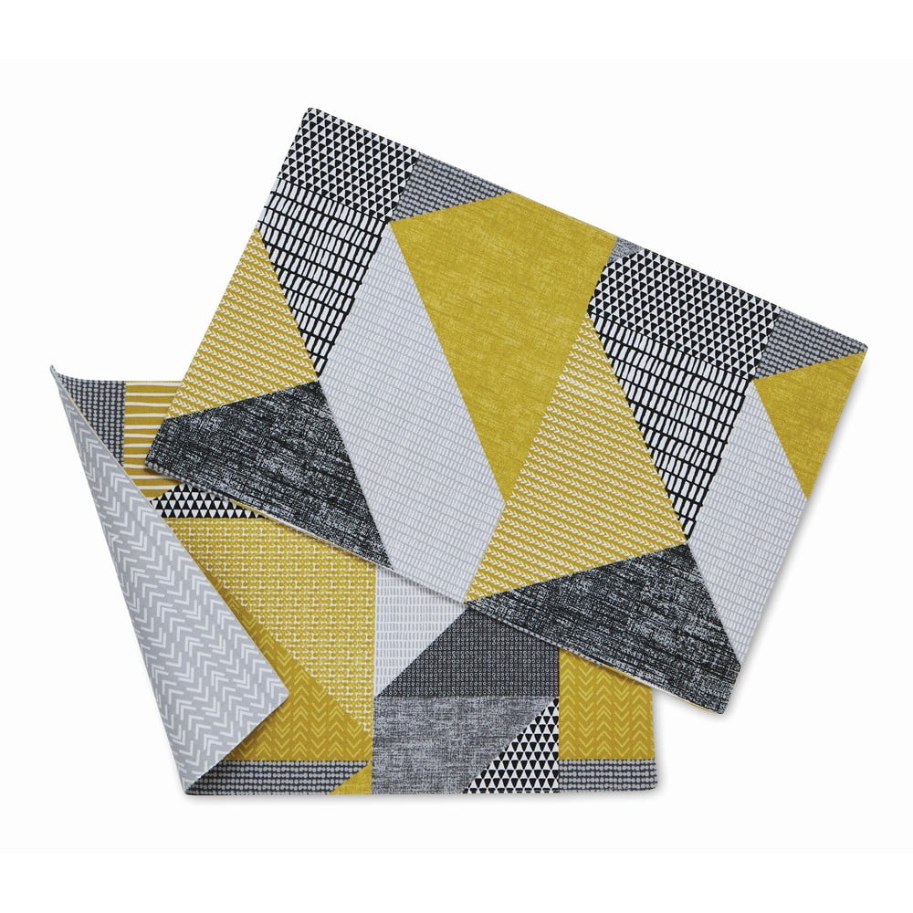 Textil tányéralátét szett 2 db-os 46x30 cm Larsson Geo - Catherine Lansfield