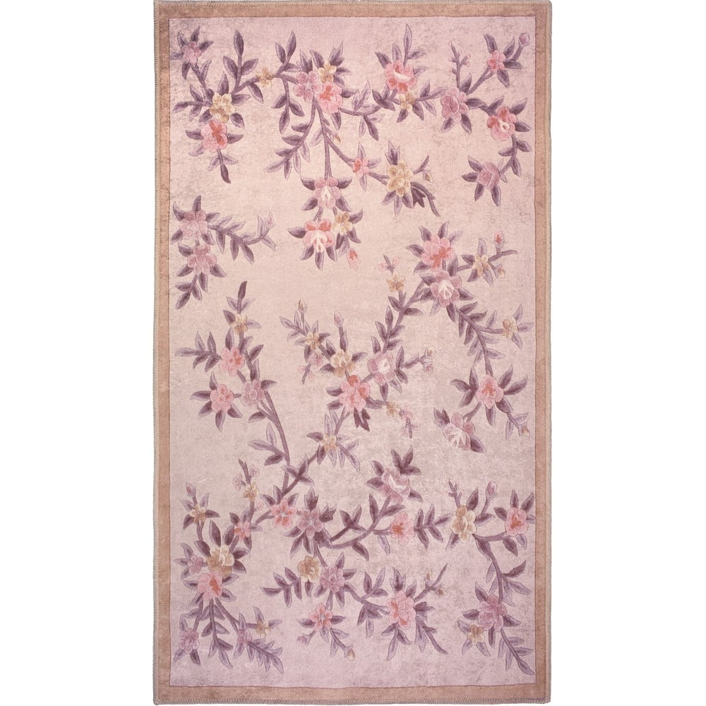 Világos rózsaszín mosható szőnyeg 230x160 cm - Vitaus