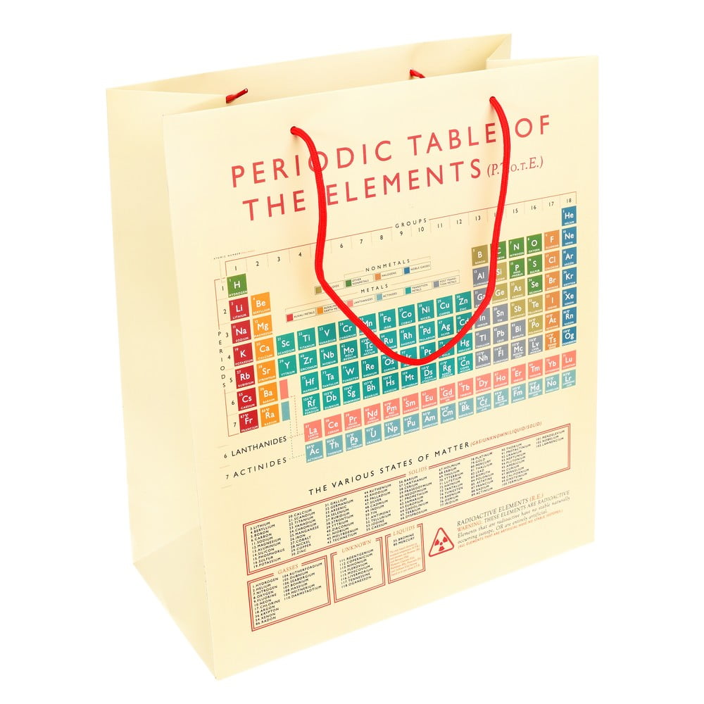 Ajándéktáska 19x23 cm Periodic Table - Rex London