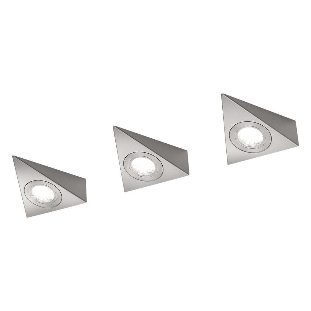 Ezüstszínű fém LED fali lámpa (hosszúság 11 cm) Ecco – Trio