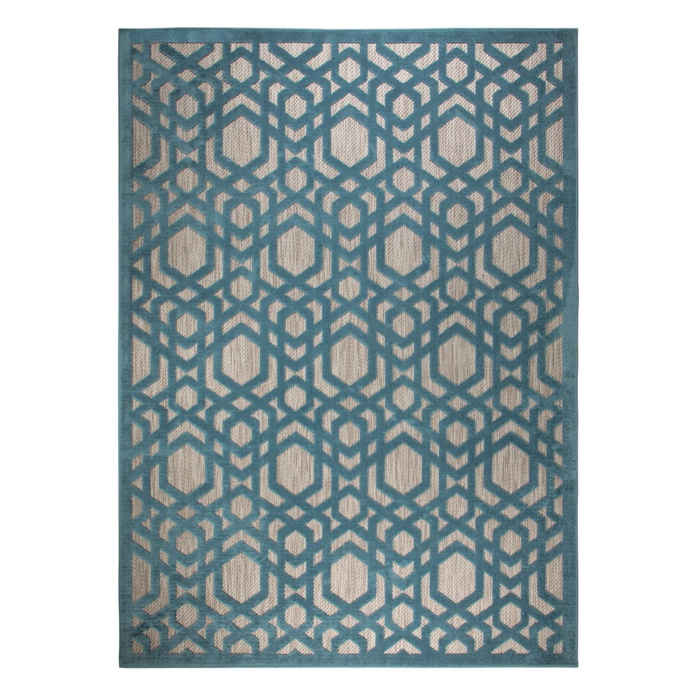 Kék kültéri szőnyeg 170x120 cm Oro - Flair Rugs